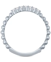 Diamond Stackable Beaded Band (1/8 ct. t.w.)