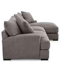 Closeout! Rhyder -Pc. Fabric Sectional Sofa with Chaise