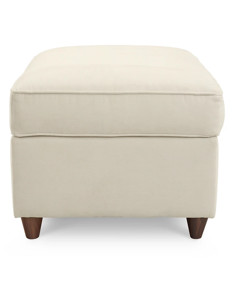 Lidia Fabric Ottoman, Created for Macy's