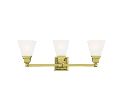 Livex Mission 3-Light Bath Vanity
