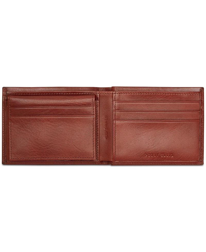 Perry Ellis Leather Pass Case & Removable Card
