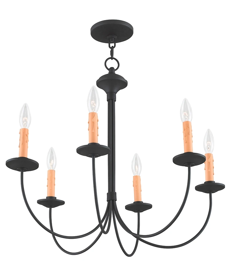 Livex Heritage Chandelier Light
