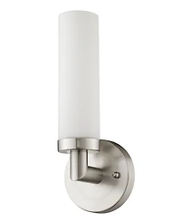 Livex Aero 1- Light Brushed Nickel Sconce