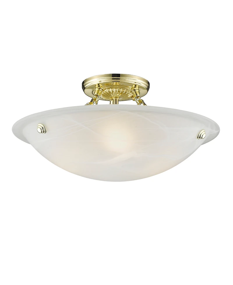 Livex Oasis Semi Flush Mount