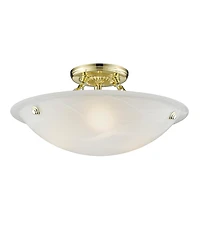 Livex Oasis Semi Flush Mount