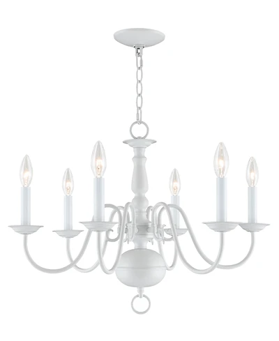 Livex Williamsburg 6-Light Chandelier