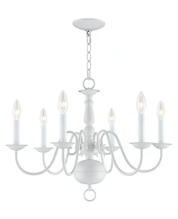 Livex Williamsburg 6-Light Chandelier