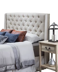 Jarson Wingback Tufted Headboard - Full/Queen