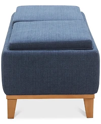 Jollene Fabric Storage Cocktail Ottoman, Created for Macy's