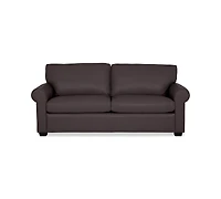 Orid 77" Full Roll Arm Leather Sleeper, Created for Macy's