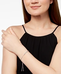 Wrapped Diamond Bolo Bracelet (1/2 ct. t.w.) in Sterling Silver, 14k Gold-Plated Sterling Silver or 14k Rose Gold-Plated Sterling Silver