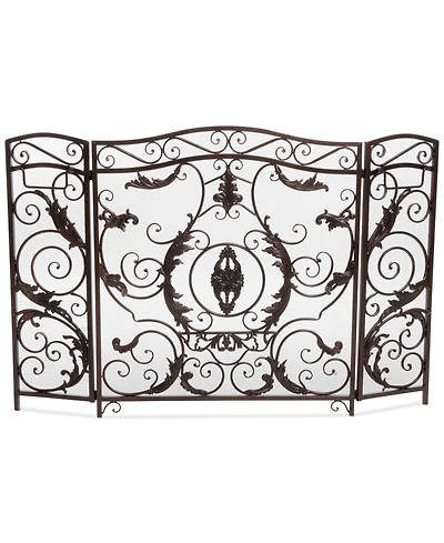 Flower Fireplace Screen