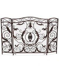 Flower Fireplace Screen