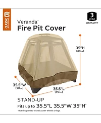 Stand Up Fire Pit Cover