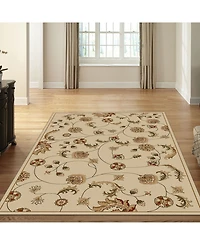 Closeout! Km Home Pesaro Flores 3'3" x 4'11" Area Rug