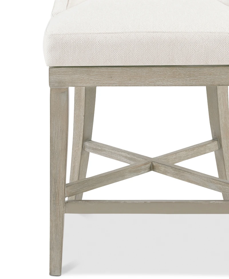 Madison Park Carson 25.25" High Counter Stool with Swivel Seat