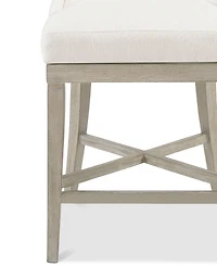 Madison Park Carson 25.25" High Counter Stool with Swivel Seat