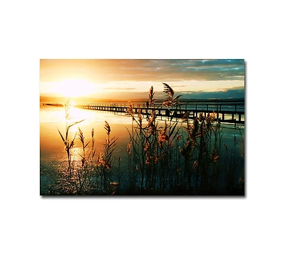 Beata Czyzowska Young 'Wish You Were Here' 30" x 47" Canvas Wall Art
