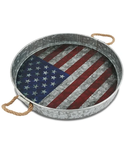 Thirstystone Flag Galvanized Tray