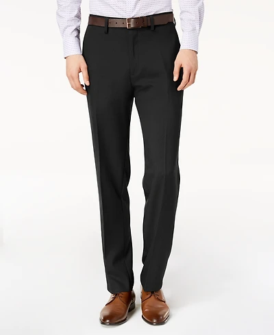 Kenneth Cole Reaction Men's Modern-Fit Micro-Check Dress Pants