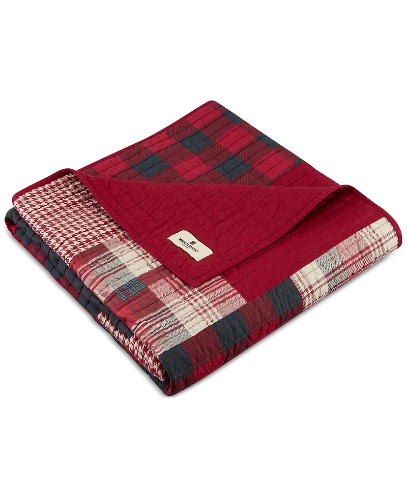 Woolrich Patchwork Quilted Throw, 50" x 70"
