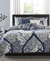 Madison Park Vienna 6-Pc. Duvet Cover Set, Full/Queen