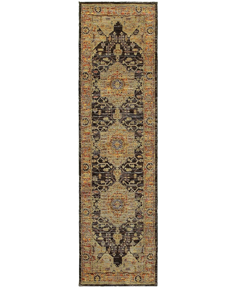 Oriental Weavers Andorra Heriz 2'3" x 8' Runner Rug