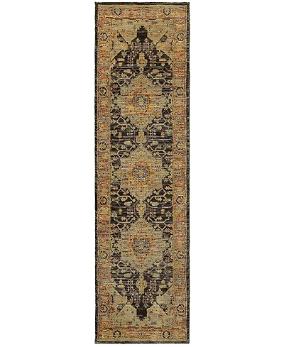 Oriental Weavers Andorra Heriz 2'3" x 8' Runner Rug