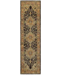 Oriental Weavers Andorra Heriz 2'3" x 8' Runner Rug