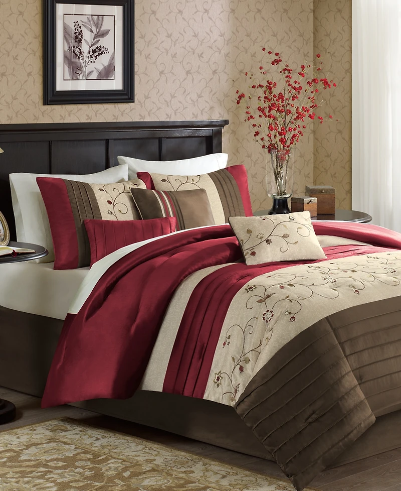 Madison Park Serene 7-Pc. Comforter Set, Queen