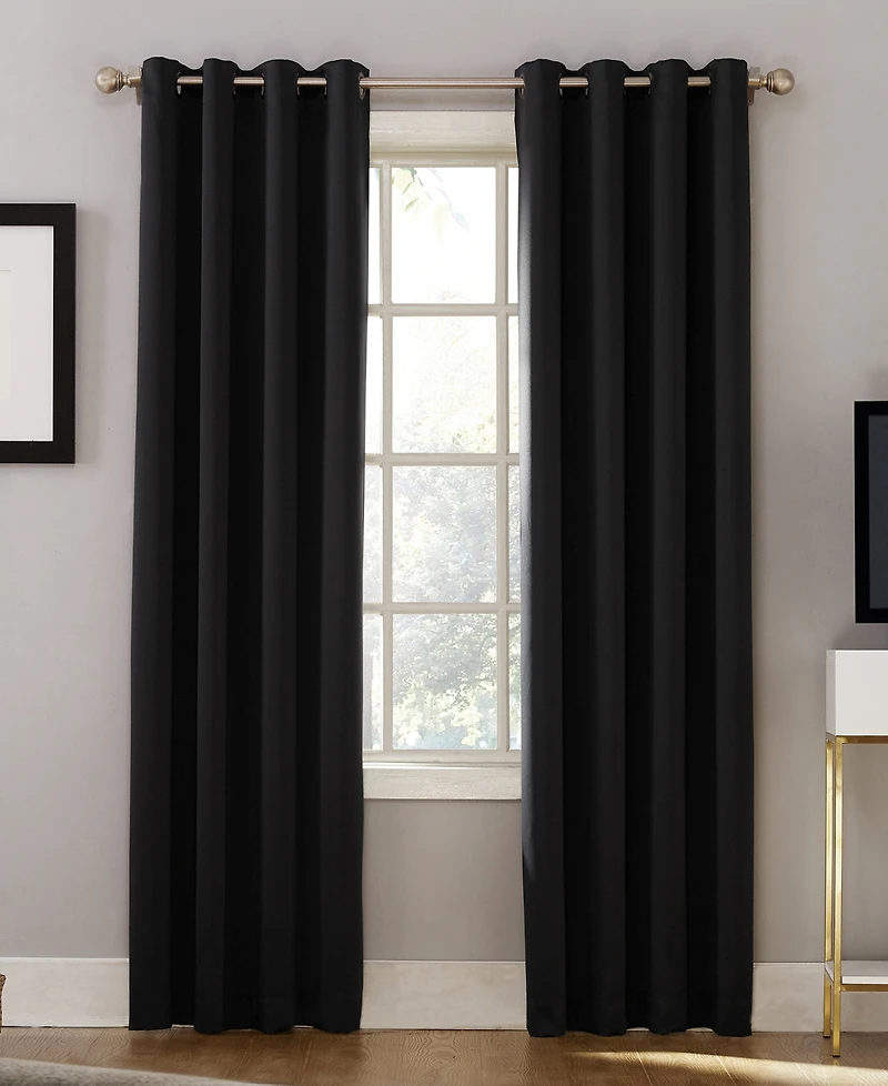 Oslo Theater Grade Extreme 100% Blackout Grommet Curtain Panel