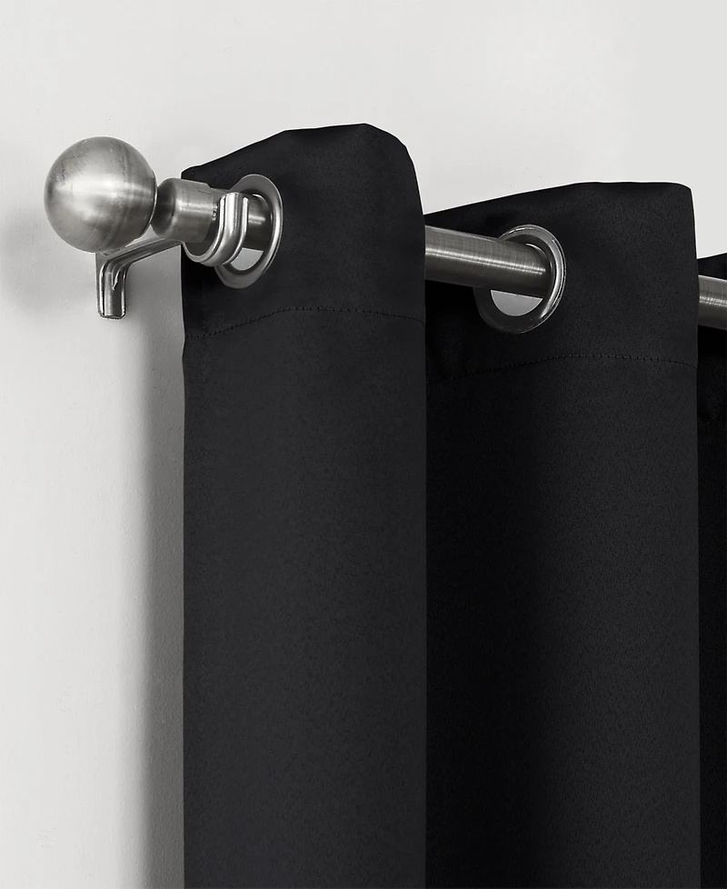 Oslo Theater Grade Extreme 100% Blackout Grommet Curtain Panel