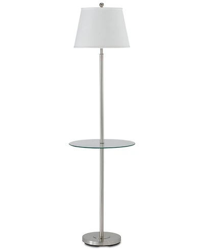 Cal Lighting Andros Floor Lamp with Glass Tray