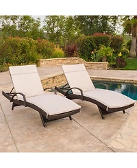 Ashley Outdoor Chaise Lounge (Set Of 2)