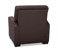 Ennia 36" Leather Pushback Recliner, Created for Macy's