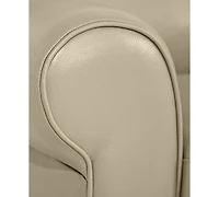 Orid 84" Leather Roll Arm Sofa, Created for Macy's