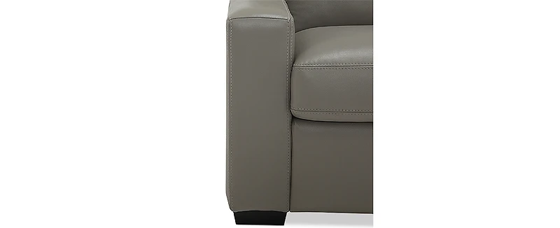 Ennia 82" Leather Sofa, Created for Macy's