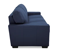 Ennia 82" Leather Sofa, Created for Macy's