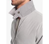 Weatherproof Microfiber Bomber Jacket