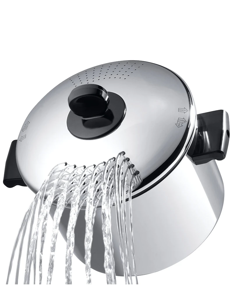 Farberware Classic Series Stainless Steel 8-Qt. Straining Stockpot & Lid