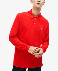 Lacoste Men's Classic Fit Long-Sleeve Polo Shirt