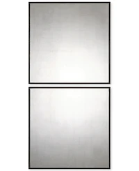 Uttermost Matty Antiqued Square Mirrors, Set of 2