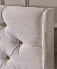 Jarson Wingback Tufted Headboard - Full/Queen