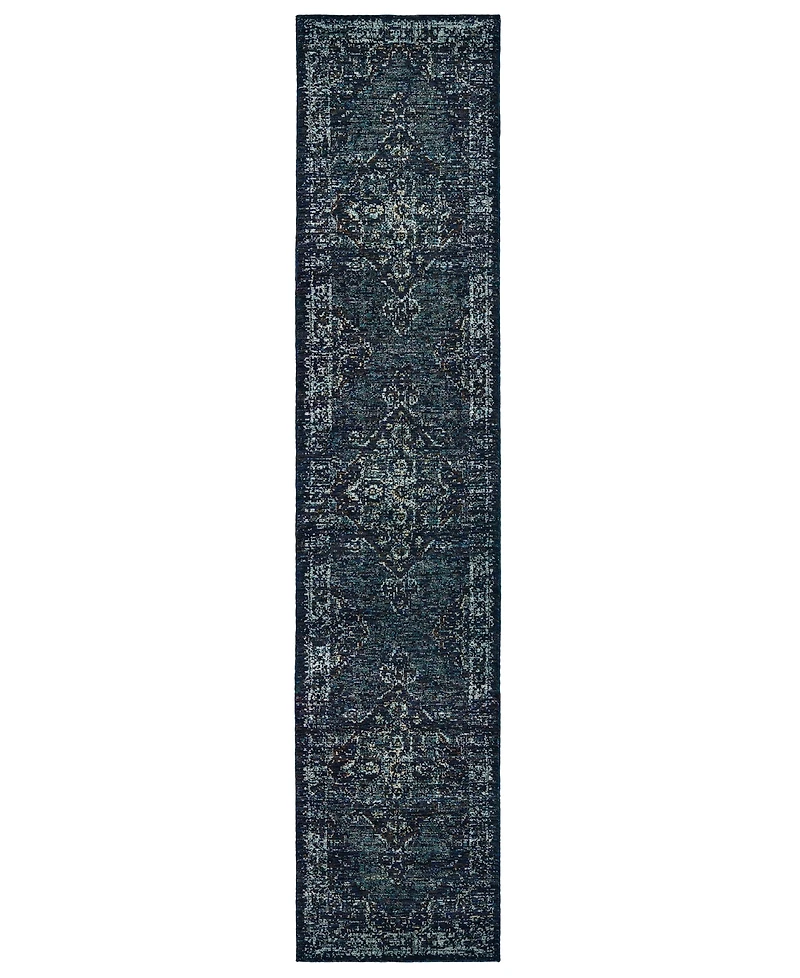 Oriental Weavers Andorra Charlemagne 2'6" x 12' Runner Rug