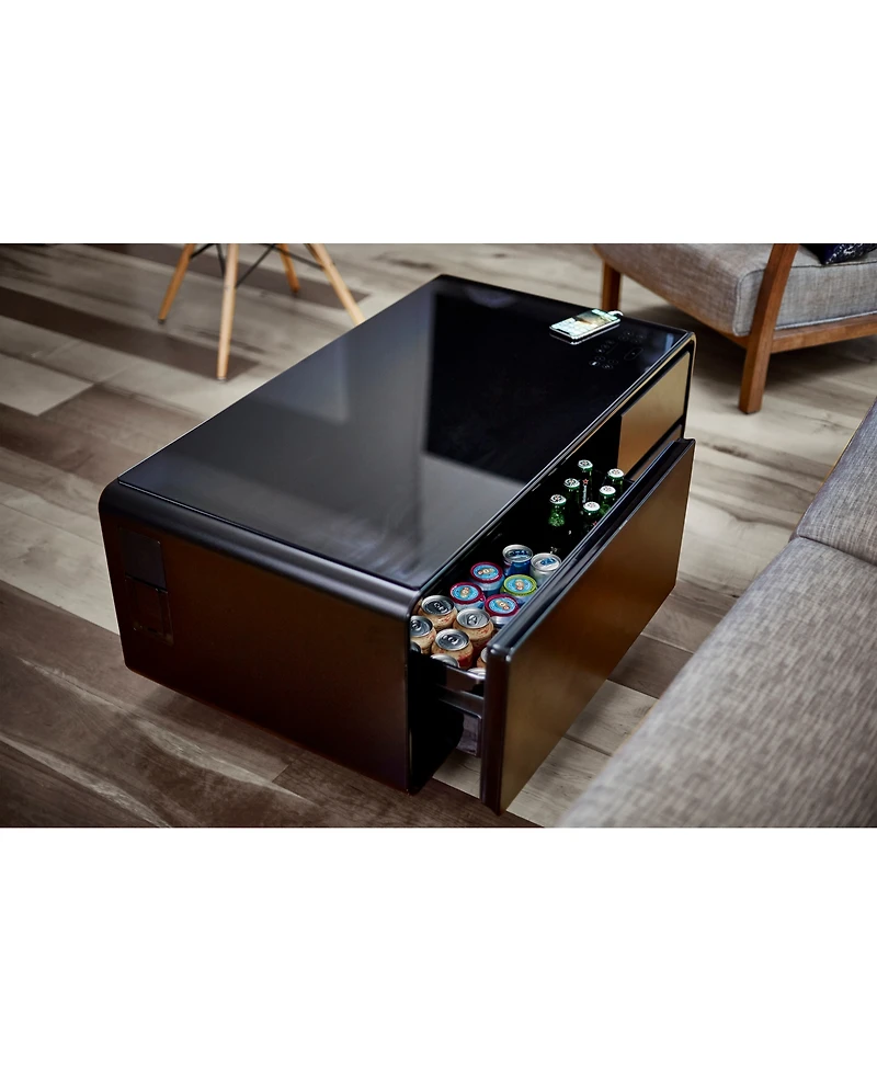 Sobro Smart Storage Coffee Table with Refrigerated Drawer