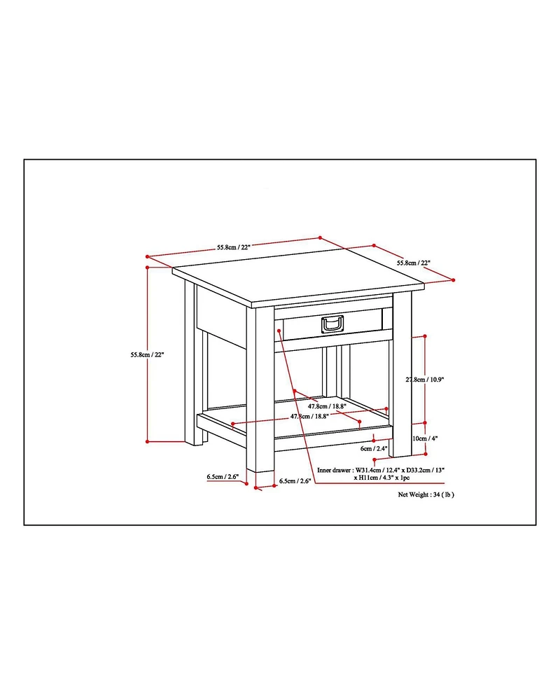 Oswen End Table
