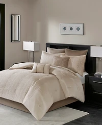 Madison Park Camelia 8-Pc. Comforter Set, Queen