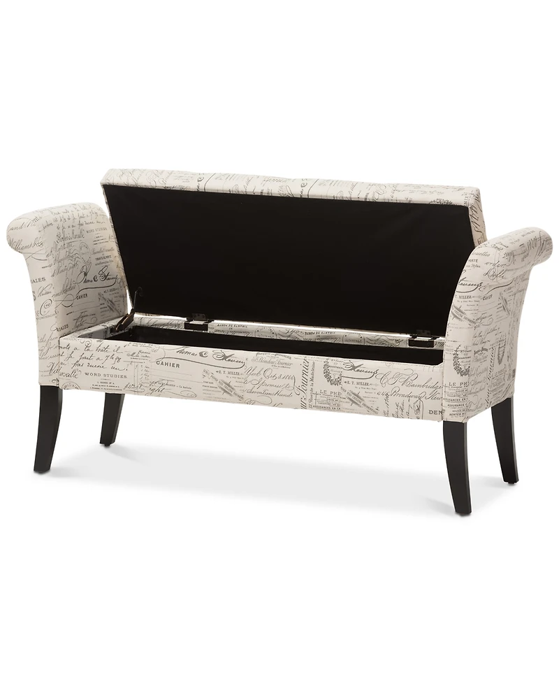 Printza Storage Ottoman Bench