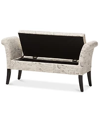 Printza Storage Ottoman Bench