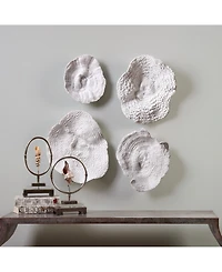 Uttermost Sea Coral Wall Art, Set of 4